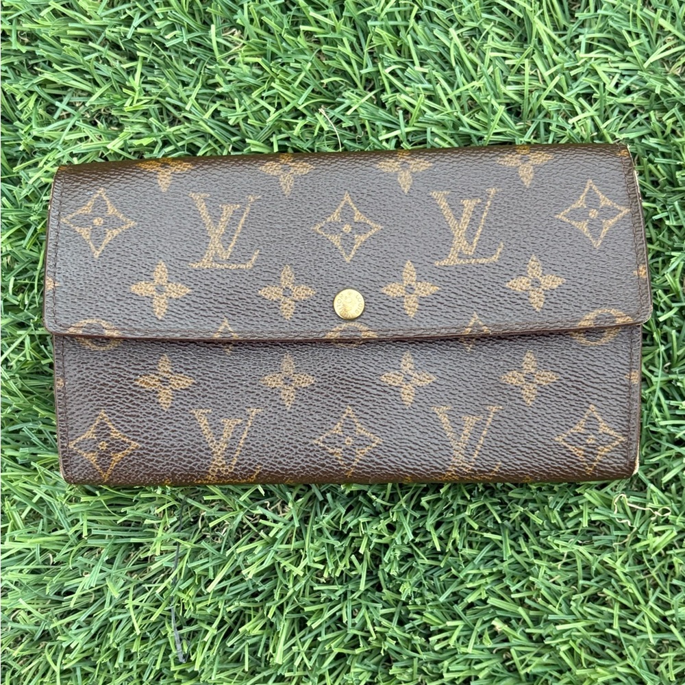 Louis Vuitton Classic Brown Monogram Wallet
